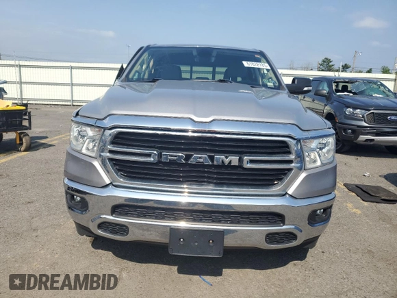 2020 Ram 1500 Big Horn with VIN 1C6RRFFG5LN102316, listed as a Copart auction lot 61872785 with 52,017 mi miles and Salvage title. Bid and sale history available at DreamBid. Image 5.