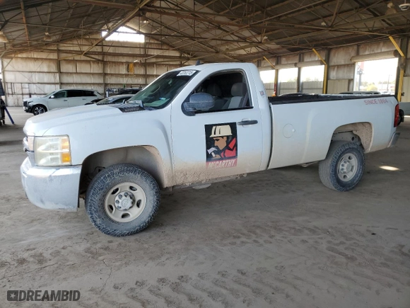 2007 Chevrolet Silverado 2500HD Work Truck with VIN 1GCHC24K57E558800, listed as a Copart auction lot 42252215 with NaN miles and Clean Title. Bid and sale history available at carsss.com. Image 1.