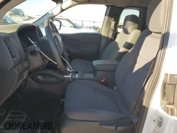 2023 Nissan Frontier S with VIN 1N6ED1CM3PN645928, listed as a Copart auction lot 81332064 with 19,115 mi miles and Salvage title. Bid and sale history available at DreamBid. Image 7.