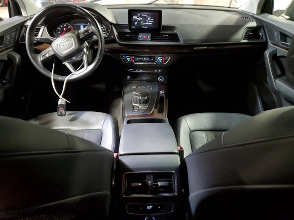 2018 Audi Q5 Premium with VIN WA1ANAFY1J2174801, listed as a Copart auction lot 53709855 with 85,119 mi miles and Salvage Title. Bid and sale history available at carsss.com. Image 8.