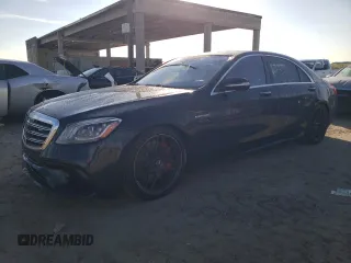 2020 Mercedes-Benz S 63 AMG with VIN WDDUG8JBXLA510324, listed as a Copart auction lot 72446062 with 34,293 mi miles and . Bid and sale history available at DreamBid. Image 1.