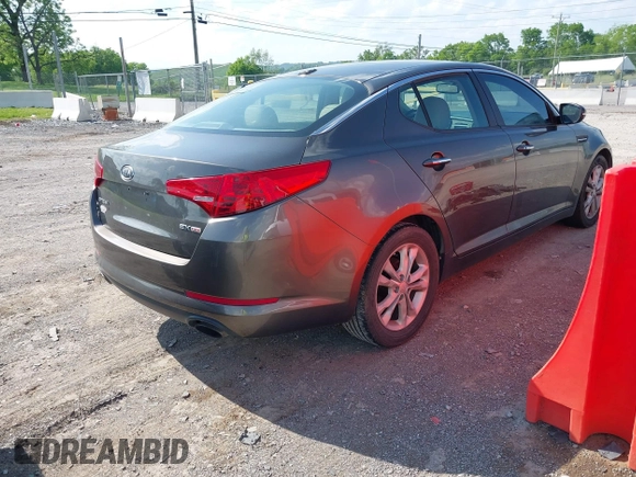 2012 Kia Optima EX with VIN 5XXGN4A79CG075818, listed as a IAAI auction lot 42151671 with 87,645 mi miles. Bid and sale history available at carsss.com. Image 4.