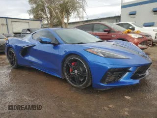 2020 Chevrolet Corvette 1LT with VIN 1G1Y62D49L5117831, listed as a Copart auction lot 77890984 with 0 mi miles and Non Repairable. Bid and sale history available at carsss.com. Image 4.