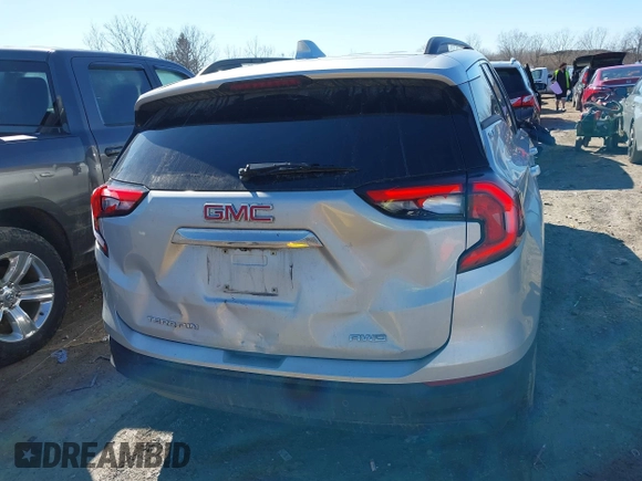 2019 GMC Terrain SLE with VIN 3GKALTEV9KL132718, listed as a IAAI auction lot 41790338 with 86,739 mi miles. Bid and sale history available at carsss.com. Image 16.