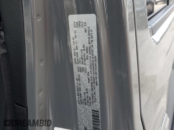 2020 Jeep Wrangler Unlimited Sport S with VIN 1C4HJXDN4LW344401, listed as a Copart auction lot 58404885 with 68,074 mi miles and Salvage title. Bid and sale history available at DreamBid. Image 13.
