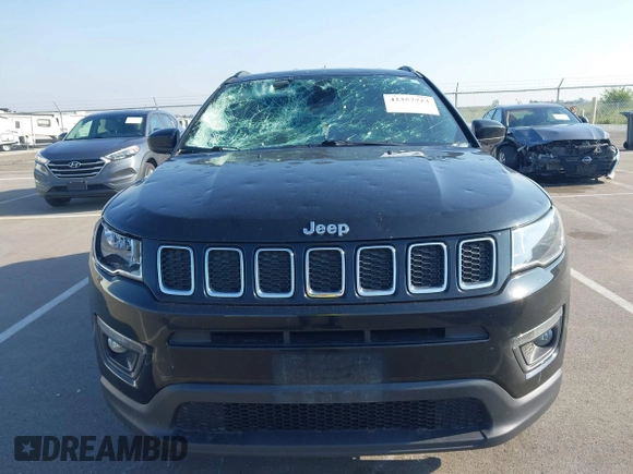 2019 Jeep Compass Latitude с VIN 3C4NJDBB7KT761185, выставлен на аукционе IAAI как лот 42357723 с пробегом 100 376 миль миль и . История ставок и продаж доступна на DreamBid. Изображение 12.