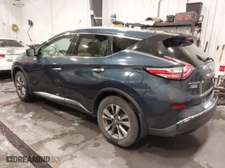 2016 Nissan Murano S with VIN 5N1AZ2MG1GN120699, listed as a IAAI auction lot 41745300 with 99,345 mi miles. Bid and sale history available at carsss.com. Image 3.