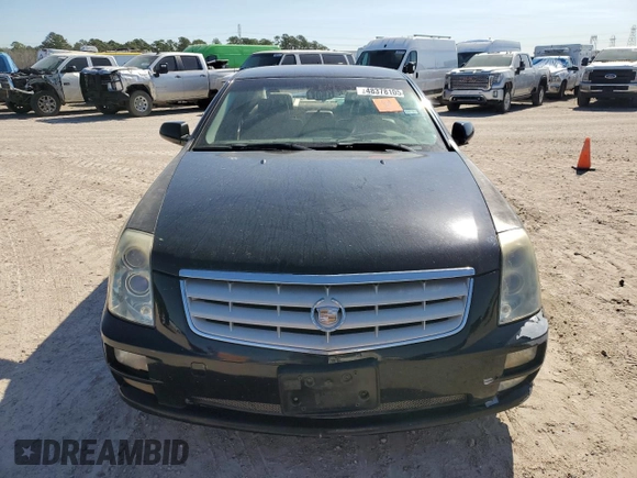 2005 Cadillac STS with VIN 1G6DC67A250139275, listed as a Copart auction lot 48378105 with 127,890 mi miles and Salvage Title. Bid and sale history available at DreamBid. Image 5.