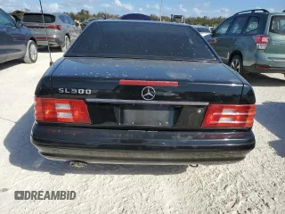 1999 Mercedes-Benz SL-Class with VIN WDBFA68F5XF177037, listed as a Copart auction lot 77098654 with 0 mi miles and Non Repairable. Bid and sale history available at carsss.com. Image 6.