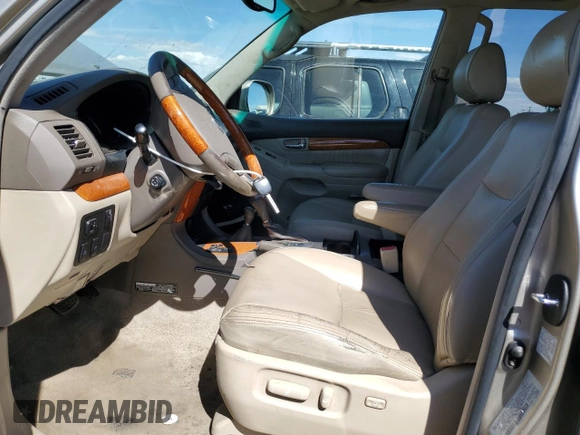 2003 Lexus GX 470 z VIN JTJBT20X730014455, wystawiony jako Copart lot #50578635 z przebiegiem 440 835 mil mil oraz Czysty tytuł • Clean title. Historia ofert i sprzedaży dostępna na DreamBid. Obrazek 7.