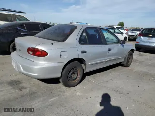2001 Chevrolet Cavalier with VIN 1G1JC524717277609, listed as a Copart auction lot 77075584 with 211,562 mi miles and Salvage Title. Bid and sale history available at carsss.com. Image 3.