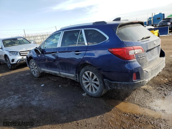 2017 Subaru Outback Touring with VIN 4S4BSATC0H3399660, listed as a Copart auction lot 45995975 with 74,239 mi miles and Salvage Title. Bid and sale history available at carsss.com. Image 2.
