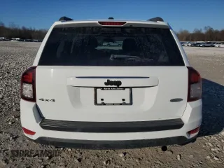 2015 Jeep Compass Latitude with VIN 1C4NJDEBXFD151871, listed as a Copart auction lot 44504465 with 74,371 mi miles and Salvage Title. Bid and sale history available at carsss.com. Image 6.