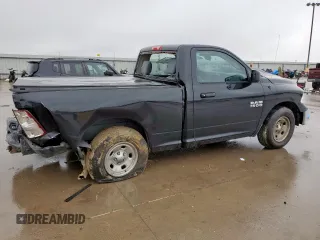 2013 Ram 1500 Tradesman with VIN 3C6JR6AG6DG586544, listed as a Copart auction lot 60459775 with 128,000 mi miles and Salvage title. Bid and sale history available at DreamBid. Image 3.