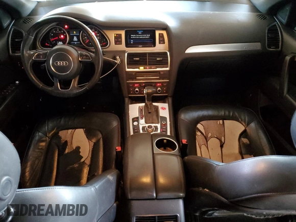 2015 Audi Q7 3.0T S line Prestige with VIN WA1DGAFE4FD028434, listed as a Copart auction lot 45690945 with 132,338 mi miles and Salvage Title. Bid and sale history available at carsss.com. Image 8.