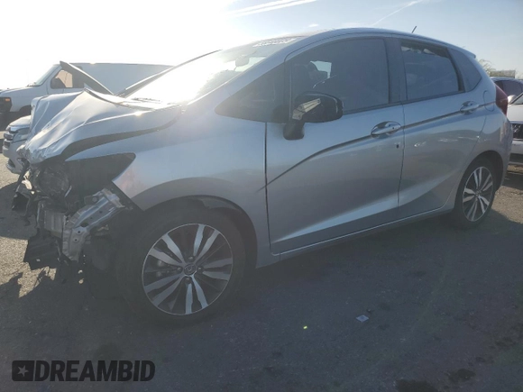 2017 Honda Fit EX with VIN 3HGGK5G73HM707032, listed as a Copart auction lot 58048025 with 68,504 mi miles and Salvage title. Bid and sale history available at DreamBid. Image 1.