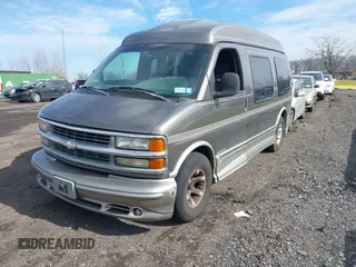 2002 Chevrolet Express with VIN 1GBFG15R021183484, listed as a IAAI auction lot 41622469 with 145,407 mi miles. Bid and sale history available at carsss.com. Image 2.