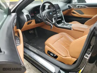 2020 BMW 8 Series 840i with VIN WBADZ4C07LCE88649, listed as a Copart auction lot 46906535 with 38,604 mi miles and Salvage Title. Bid and sale history available at carsss.com. Image 8.