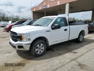 2018 Ford F-150 XL с VIN 1FTMF1CB5JKD15787, выставлен на аукционе Copart как лот 54633335 с пробегом 132 464 миль миль и Списание • Salvage title. История ставок и продаж доступна на DreamBid. Изображение 1.