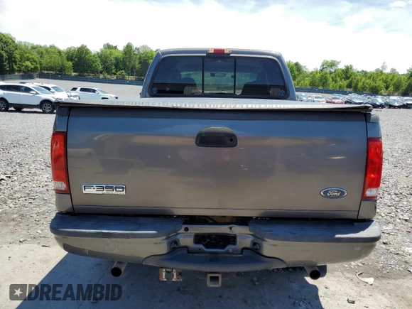 2004 Ford F-250 XL with VIN 1FTNW21L14EA16600, listed as a Copart auction lot 62814805 with 222,493 mi miles and Salvage title. Bid and sale history available at DreamBid. Image 6.