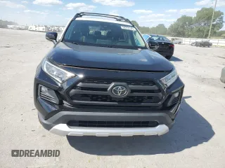 2019 Toyota RAV4 Adventure with VIN 2T3J1RFV6KC001694, listed as a Copart auction lot 58218745 with 69,646 mi miles and Salvage title. Bid and sale history available at DreamBid. Image 5.