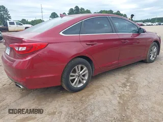 2016 Hyundai Sonata SE with VIN 5NPE24AFXGH424650, listed as a IAAI auction lot 42192639 with 126,632 mi miles and . Bid and sale history available at carsss.com. Image 4.