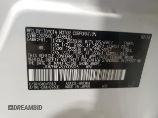 2013 Toyota RAV4 LE with VIN JTMZFREV8DD005315, listed as a Copart auction lot 52250375 with Not Provided miles and Non Repairable. Bid and sale history available at DreamBid. Image 15.