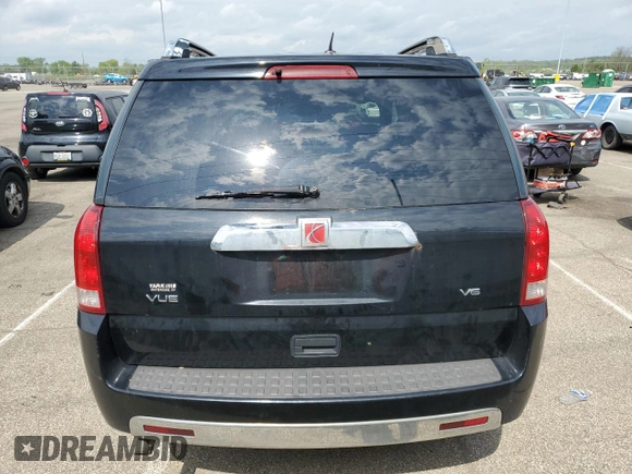 2006 Saturn VUE z VIN 5GZCZ53446S900698, wystawiony jako Copart lot #54769045 z przebiegiem 180 732 mil mil oraz Szkody całkowita. Historia ofert i sprzedaży dostępna na DreamBid. Obrazek 6.