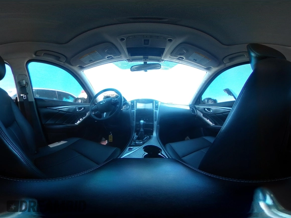 2015 Infiniti Q50 with VIN JN1BV7AR2FM423781, listed as a IAAI auction lot 41803765 with 72,623 mi miles. Bid and sale history available at carsss.com. Image 20.
