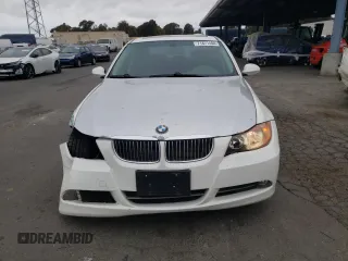 2008 BMW 3 Series 328i with VIN WBAVC57508NK77545, listed as a Copart auction lot 71871404 with 107,150 mi miles and Salvage title. Bid and sale history available at DreamBid. Image 5.