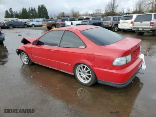 2000 Honda Civic EX with VIN 1HGEJ8146YL079821, listed as a Copart auction lot 44937405 with 271,489 mi miles and Salvage Title. Bid and sale history available at carsss.com. Image 2.