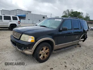 2003 Ford Explorer Eddie Bauer z VIN 1FMZU64KX3UB62852, wystawiony jako Copart lot #79218214 z przebiegiem 146 912 mil mil oraz Szkoda całkowita • Salvage title. Historia ofert i sprzedaży dostępna na DreamBid. Obrazek 1.