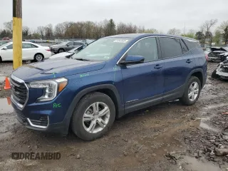 2022 GMC Terrain SLE с VIN 3GKALMEVXNL275512, выставлен на аукционе Copart как лот 51843935 с пробегом 18 073 миль миль и Списание • Salvage title. История ставок и продаж доступна на DreamBid. Изображение 1.