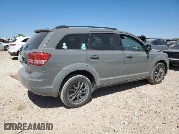 2020 Dodge Journey SE Value with VIN 3C4PDCAB4LT266116, listed as a Copart auction lot 49738395 with Not Provided miles and Salvage Title. Bid and sale history available at carsss.com. Image 3.