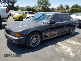 1995 BMW 7 Series 740i with VIN WBAGF6326SDH06088, listed as a Copart auction lot 64323955 with 184,596 mi miles and Clean title. Bid and sale history available at DreamBid. Image 1.
