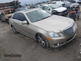 2011 Mercedes-Benz E 350 Luxury with VIN WDDHF5GB2BA448295, listed as a IAAI auction lot 41737967 with 103,605 mi miles and . Bid and sale history available at DreamBid. Image 1.