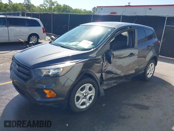 2018 Ford Escape S with VIN 1FMCU0F74JUA33207, listed as a IAAI auction lot 42051496 with 80,130 mi miles. Bid and sale history available at carsss.com. Image 19.
