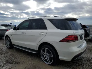 2018 Mercedes-Benz GLE 43 AMG with VIN 4JGDA6EB9JA996305, listed as a Copart auction lot 44538815 with 67,610 mi miles and Salvage Title. Bid and sale history available at DreamBid. Image 2.
