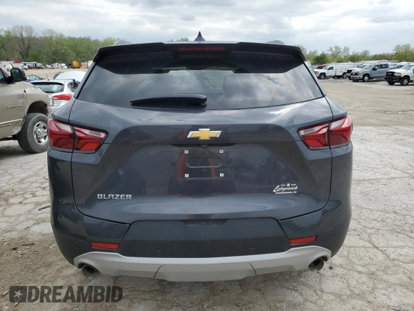 2022 Chevrolet Blazer LT z VIN 3GNKBCR46NS232765, wystawiony jako Copart lot #52862355 z przebiegiem 30 632 mil mil oraz Szkoda całkowita • Salvage title. Historia ofert i sprzedaży dostępna na DreamBid. Obrazek 6.