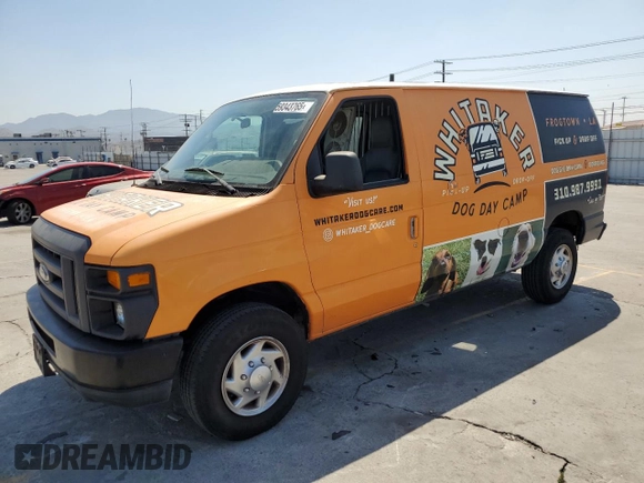 2010 Ford Econoline Cargo Commercial z VIN 1FTNE2EL0ADA17719, wystawiony jako Copart lot #59343765 z przebiegiem 85 417 mil mil oraz Tytuł czysty. Historia ofert i sprzedaży dostępna na DreamBid. Obrazek 1.