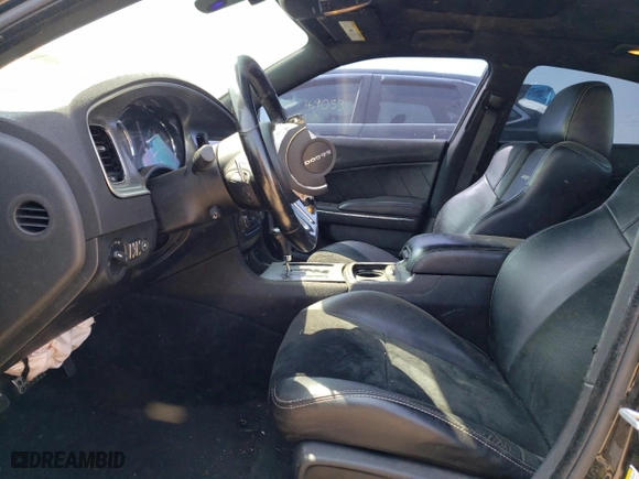 2012 Dodge Charger SRT8 with VIN 2C3CDXEJ1CH117313, listed as a Copart auction lot 74569364 with 120,344 mi miles and Salvage Title. Bid and sale history available at carsss.com. Image 7.