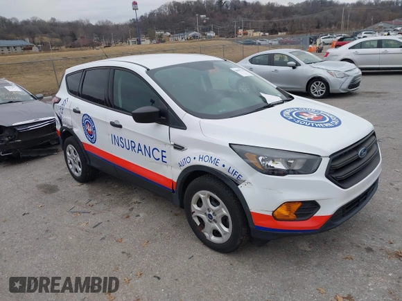 2018 Ford Escape S with VIN 1FMCU0F7XJUC89920, listed as a IAAI auction lot 38639745 with 48,608 mi miles and . Bid and sale history available at DreamBid. Image 1.
