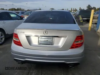 2014 Mercedes-Benz C 350 Sport with VIN WDDGF5HB0EA926227, listed as a Copart auction lot 71955504 with 57,273 mi miles and Salvage Title. Bid and sale history available at DreamBid. Image 6.
