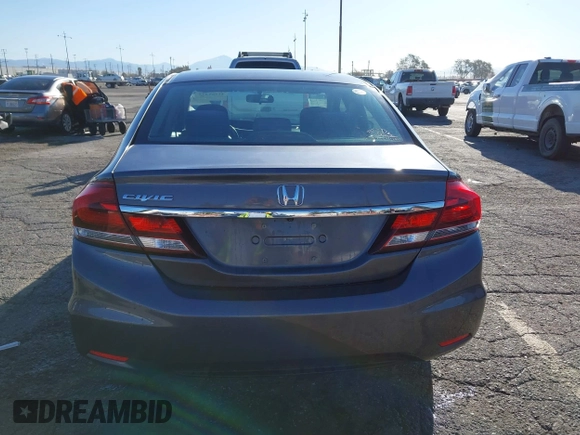 2015 Honda Civic Sedan LX with VIN 19XFB2E51FE061538, listed as a IAAI auction lot 41761473 with 113,404 mi miles. Bid and sale history available at carsss.com. Image 17.