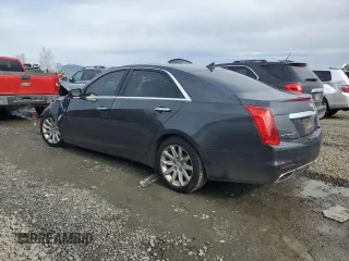 2014 Cadillac CTS Luxury RWD with VIN 1G6AR5SX1E0166474, listed as a Copart auction lot 49721625 with 112,390 mi miles and Salvage Title. Bid and sale history available at carsss.com. Image 2.