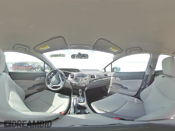2015 Honda Civic LX with VIN 2HGFB2F57FH526604, listed as a Copart auction lot 53950585 with Not Provided miles and Clean Title. Bid and sale history available at DreamBid. Image 14.