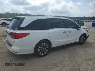 2022 Honda Odyssey EX-L с VIN 5FNRL6H71NB002691, выставлен на аукционе Copart как лот 51344185 с пробегом 62 820 миль миль и Списание • Salvage title. История ставок и продаж доступна на DreamBid. Изображение 3.