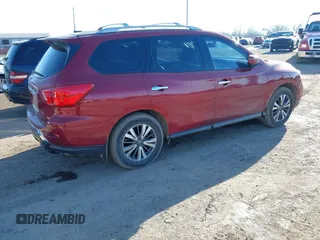 2018 Nissan Pathfinder SL with VIN 5N1DR2MN5JC611324, listed as a IAAI auction lot 41444355 with 68,787 mi miles. Bid and sale history available at carsss.com. Image 4.