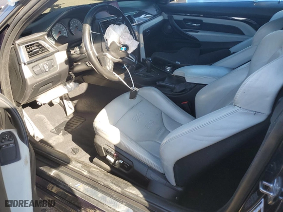 2016 BMW M4 with VIN WBS3R9C5XGK337846, listed as a Copart auction lot 86411484 with NaN miles and Salvage Title. Bid and sale history available at carsss.com. Image 7.
