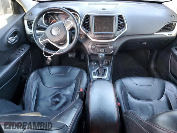 2014 Jeep Cherokee Trailhawk with VIN 1C4PJMBB6EW285745, listed as a Copart auction lot 86968964 with 125,922 mi miles and Salvage Title. Bid and sale history available at carsss.com. Image 8.